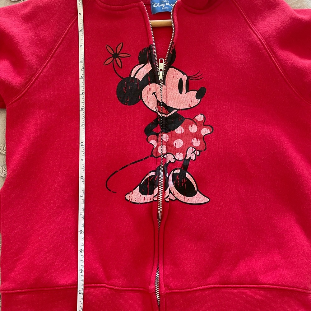 🏰Tokyo Disney Resort Minnie Zip-up Hoodie - Picture 4 of 6